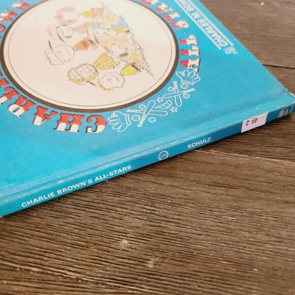 Vintage 1960s Charlie Brown's All-stars 1st Edition Picture Book Charles Schultz - Picture 2 of 14